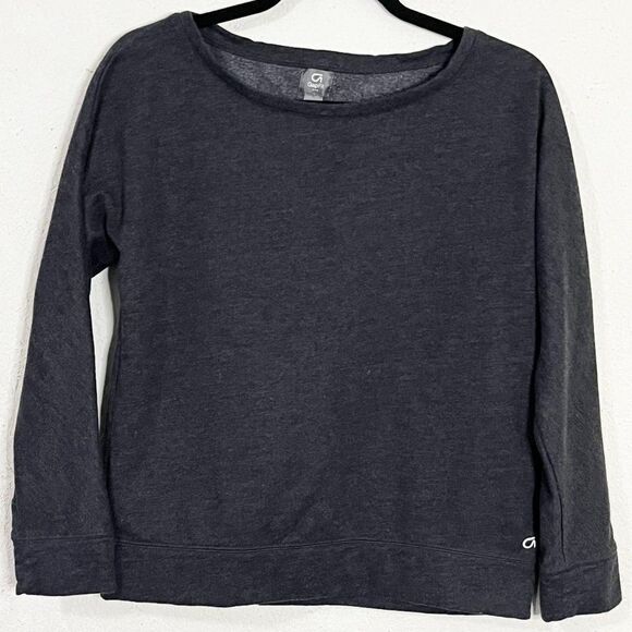 Gap Fit Gray Fleece Crewneck Sweatshirt Size‎ Small - Picture 1 of 8